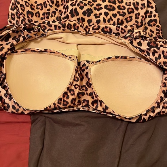 Summersalt The Marina Leopard Print One Piece Swimsuit Size 18 - Picture 8 of 8